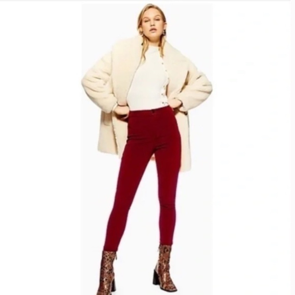 Rock & Republic Berlin red corduroy pants size 16
